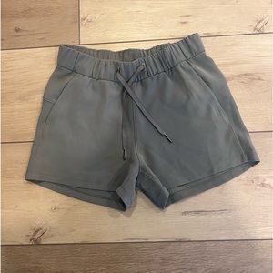 Women’s lululemon green shorts!
